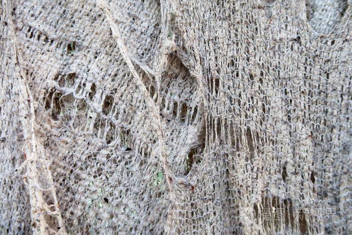 旧灰色破布抹布