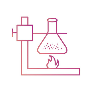 烧瓶矢量图标标志图标矢量插图个人和商业用途。