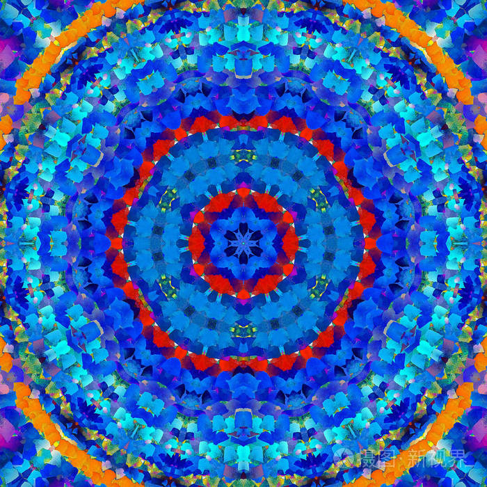 几何分形概念图形艺术.图案为设计创意封面,网页横幅,卡片或邀请.