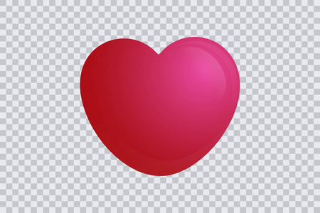 情人节透明的心脏纹理