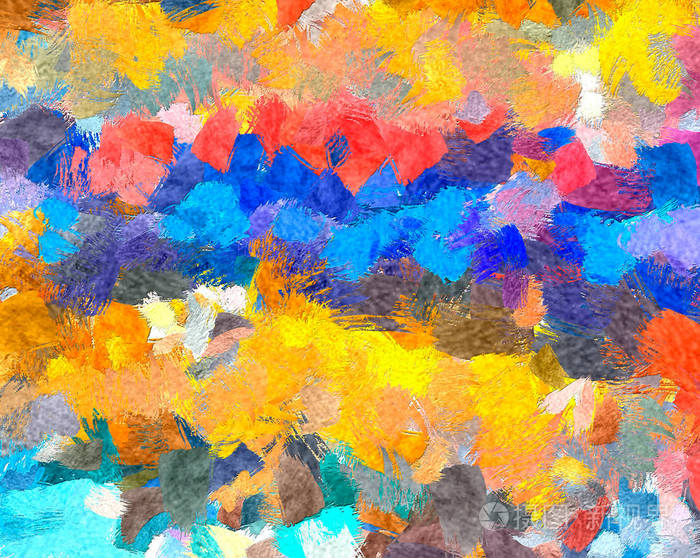 手绘现代风格艺术版画. 未来主义的艺术品. 当代绘画墙装饰.