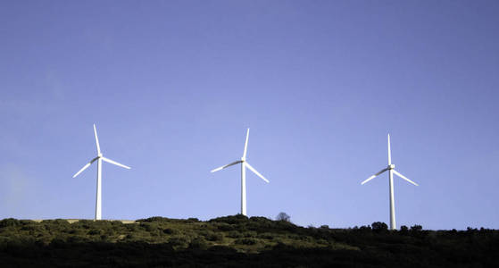 风电环境与气候变化风机图片
