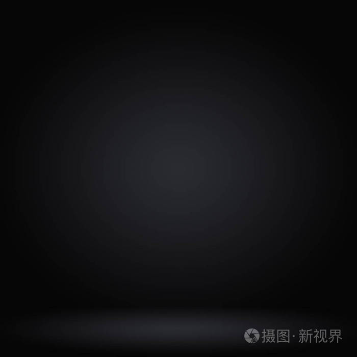 抽象豪华模糊暗灰色和黑色渐变, 用于显示您的产品的后台工作室墙