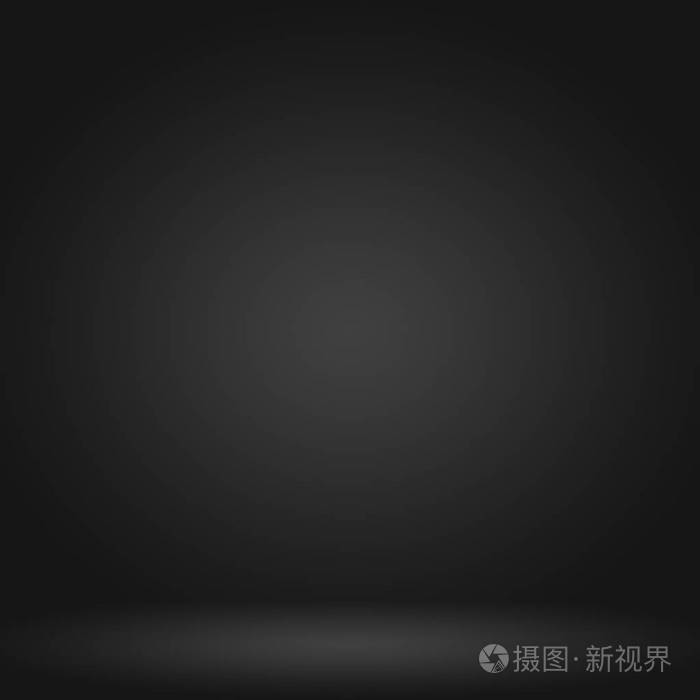 抽象豪华模糊暗灰色和黑色渐变用于显示您的产品的后台工作室墙
