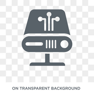 浏览器504网关超时平面白色图标上的圆形颜色背景网关矢量图标在透明