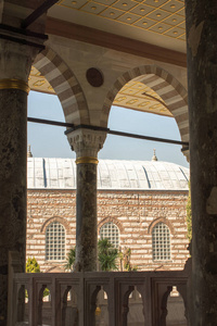 古柱从奥斯曼时代的视野