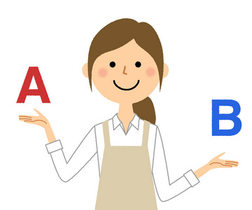 这女人裤的穿的穿围裙的女人/这是一个穿围裙的女人选择的插图.照片