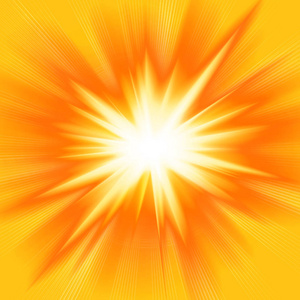 太阳和光线抽象背景插图照片