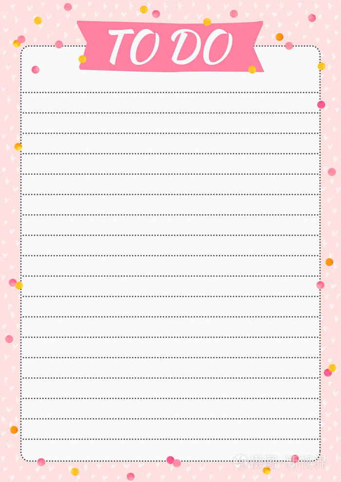 布局表与地方的笔记和思考. 打印办公学校矢量模板页.