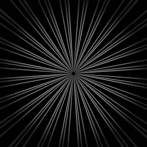 黑白抽象背景，光线来自中心
