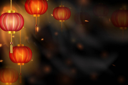 红灯笼背景图片
