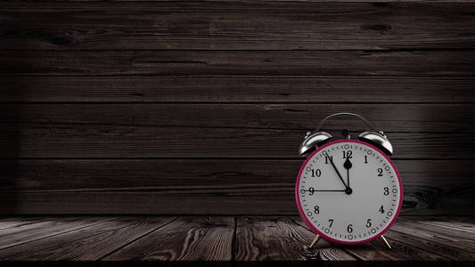 clock. Hight resolution 3d illustration render