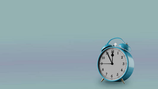 clock. Hight resolution 3d illustration render