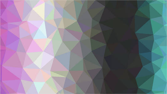 彩色多边形镶嵌背景低聚风格矢量插图业务设计模板闪耀多边形图案几何图像在折纸风格与梯度。 网站的明亮模板