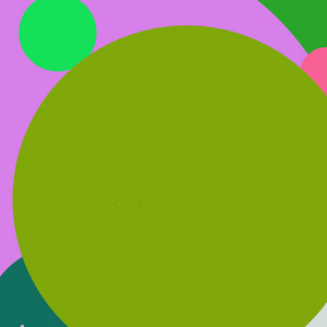 圆形几何新抽象背景多色图案。