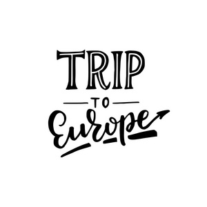 琴棋书画展板之书法欧洲之旅手写文字. 手写的报价.