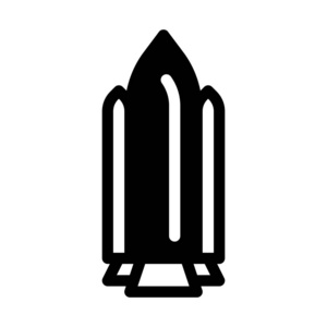 火箭助推器外壳隔离在白色背景图片卡通太空火箭图片羽毛球火箭红衣