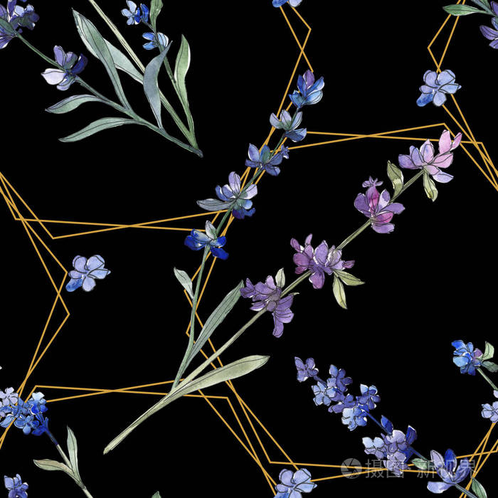 水彩画时尚服装隔离. 无缝背景图案. 织物壁纸印花纹理.