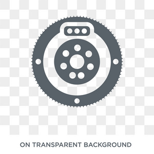 汽车离合器图标. 汽车离合器设计理念从汽车零部件收集.