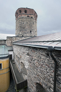 芬兰萨丰林纳15世纪中世纪城堡