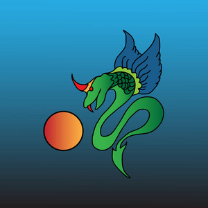 黑色中国龙壁纸图片