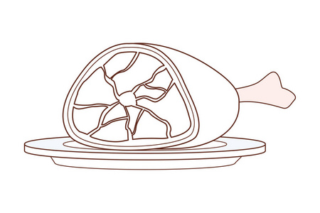 猪肉图标图片-猪肉图标素材-猪肉图标插画-摄图新视界