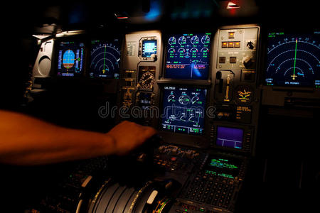 驾驶舱 机场 航空航天 空气 雷达 航行 机器 仪表板 航空