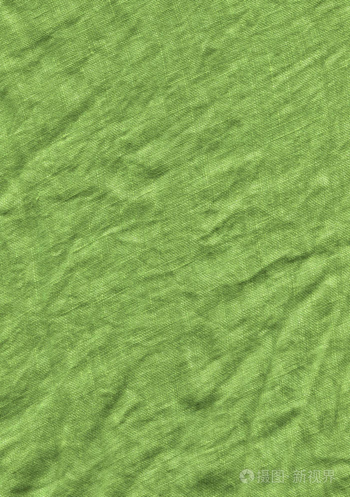 绿色亚麻布纹理. 绿色亚麻背景