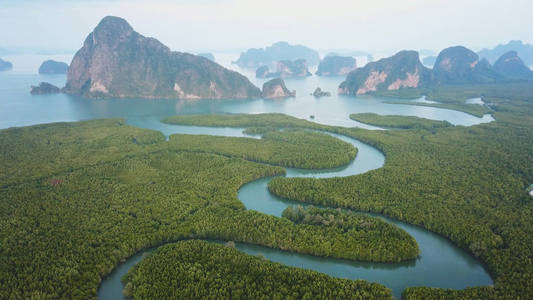 泰国桑德南车观芳嘉湾美景