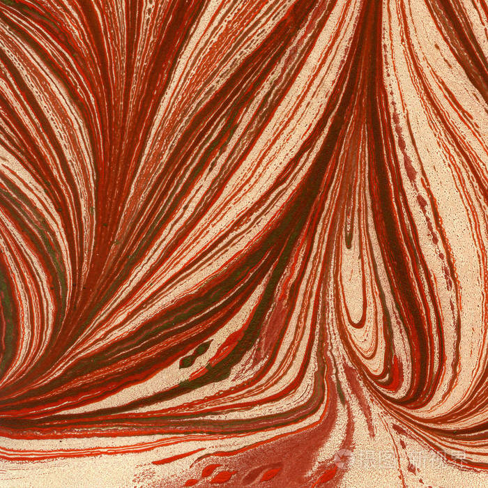 抽象混沌油画纹理和背景艺术