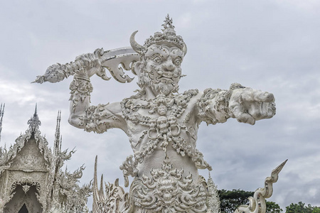 wat rong khun, 被称为泰国白庙