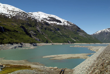 挪威Tunsbergdals水库在乔斯泰达伦