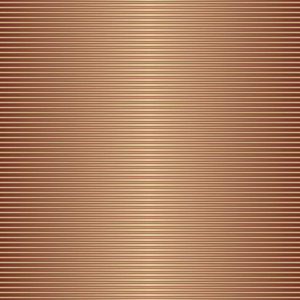 闪亮的青铜渐变金属无缝条纹图案。 向量EPS8
