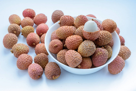  Litchi chinensis is the sole member of the genus Litchi in the