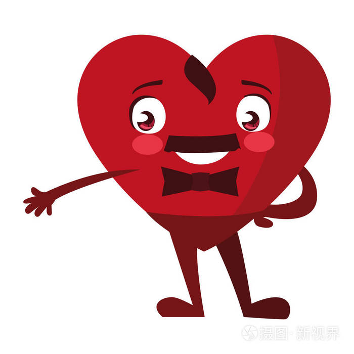 心脏与保龄球表情符号字符