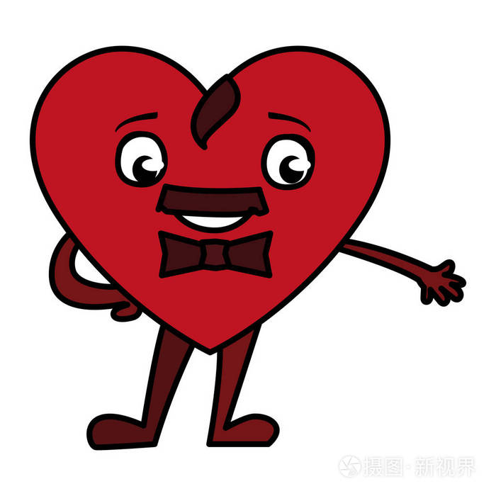 心脏与保龄球表情符号字符