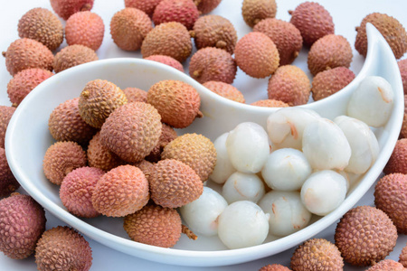  Litchi chinensis is the sole member of the genus Litchi in the