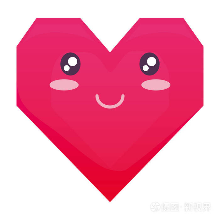 心脸表情符号字符