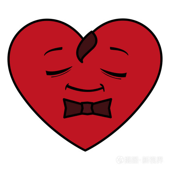 心脏与保龄球表情符号字符