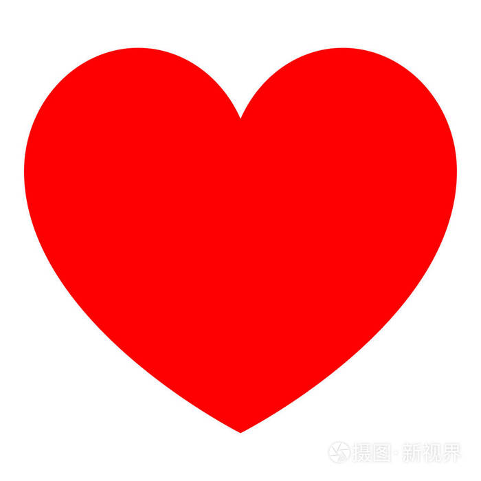 心红颜色简约风格