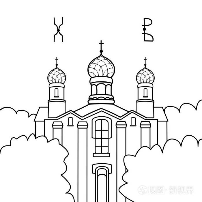 复活节.素描插画-正版商用图片17iwdt-摄图新视界
