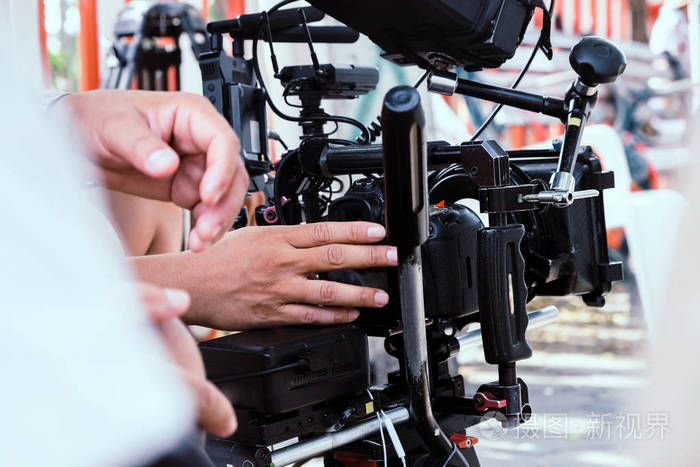 电影摄制组幕后背景