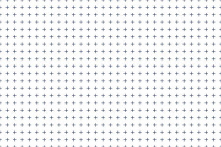 白色抽象背景与无缝随机的黑暗十字架, 点, 格格纹理的设计概念, 海报