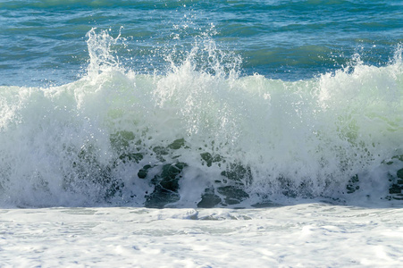 马蹄滩上的蓝海