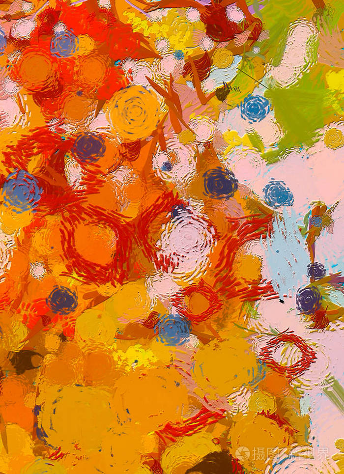 手绘现代风格艺术版画. 未来主义的艺术品. 当代绘画墙装饰.