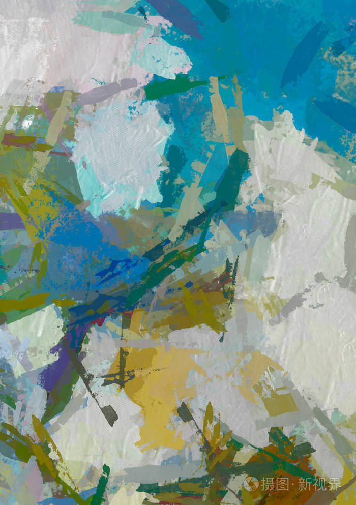 数字艺术抽象模式. 手绘现代风格艺术版画. 未来主义的艺术品.