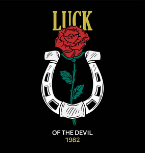 幸运纹身小清新图片