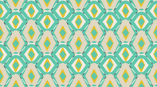 无缝图案几何.精致美丽的装饰.几何时尚面料印花.无缝矢量模式照片