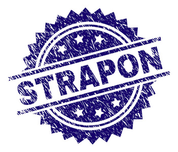 划痕的纹理斯特拉潘邮票印章