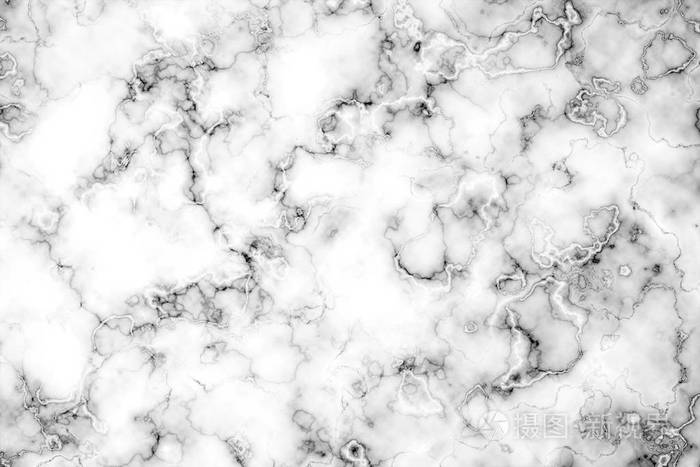 大理石纹理设计黑白墨大理石表面抽象背景插图